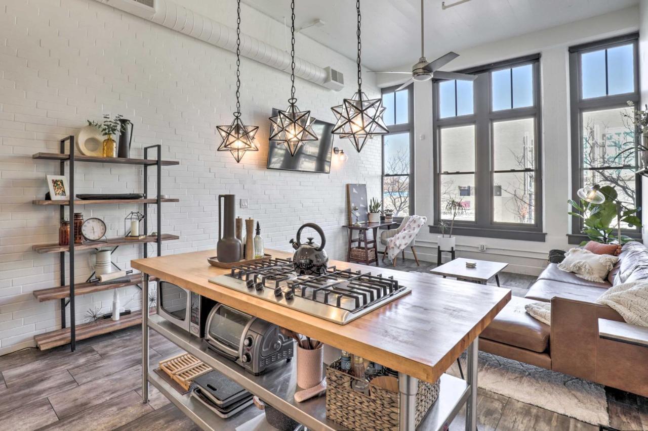 Chic Slc Downtown Studio Loft Walk To Shops 盐湖城 外观 照片