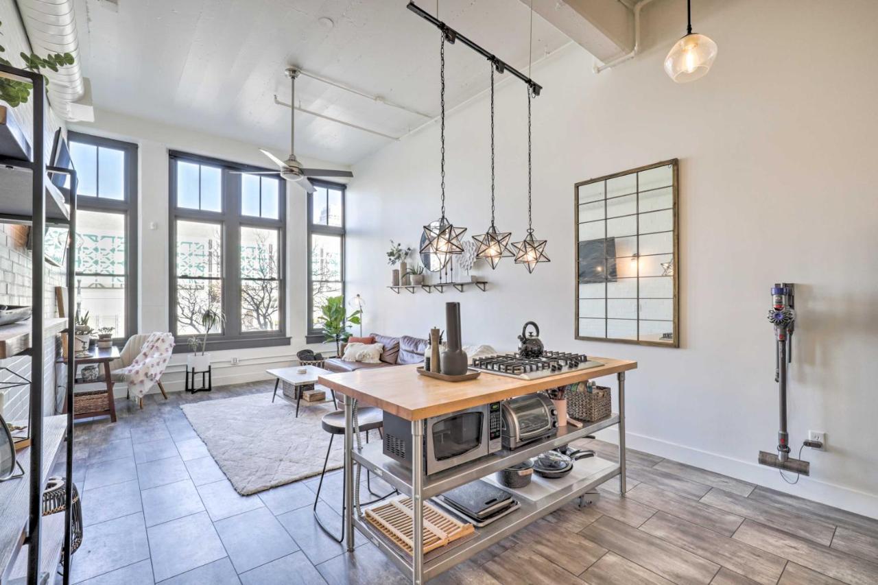 Chic Slc Downtown Studio Loft Walk To Shops 盐湖城 外观 照片